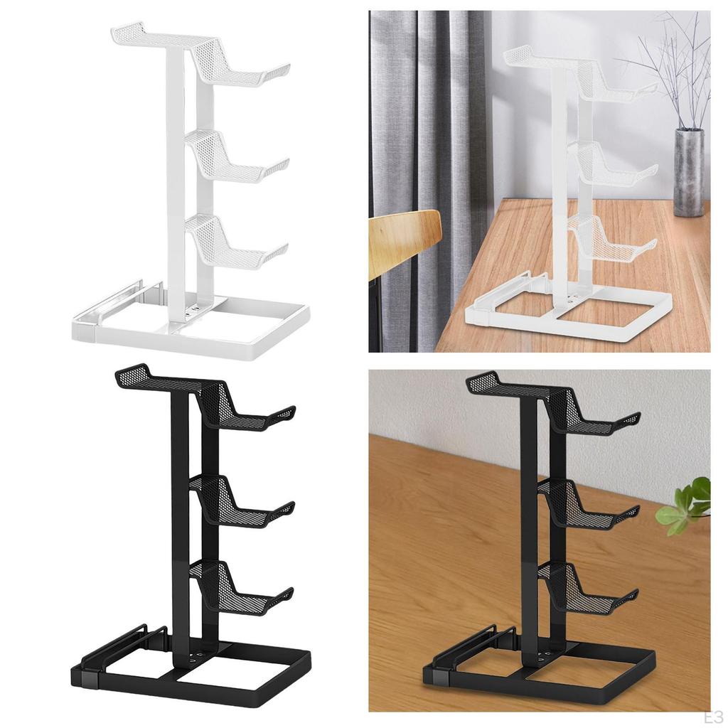 Gaming Headset Stand Tabletop Organizer Hanger for Handle Game Accessories