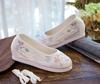 Women's Hanfu Embroidered Round Toe Cloth Shoes for Spring/Autumn - Ancient Style Dance & Stage Play Footwear