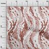 oneOone Cotton Flex Brown Fabric Abstract  Sewing Material Print Fabric By The Yard 40 Inch
