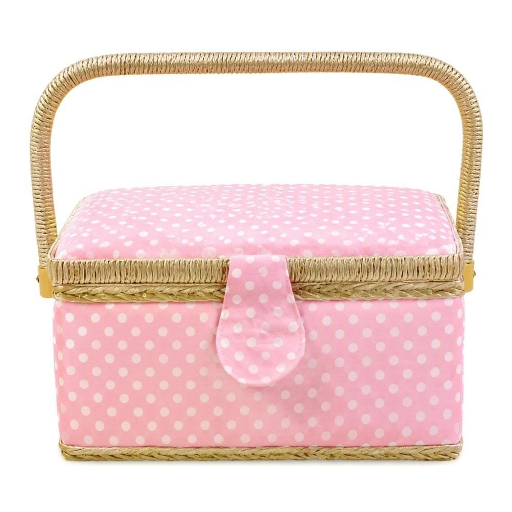 Inner Bag Large Capacity Sewing Box Detachable Tray DIY Sewing Kit For Craft Lovers