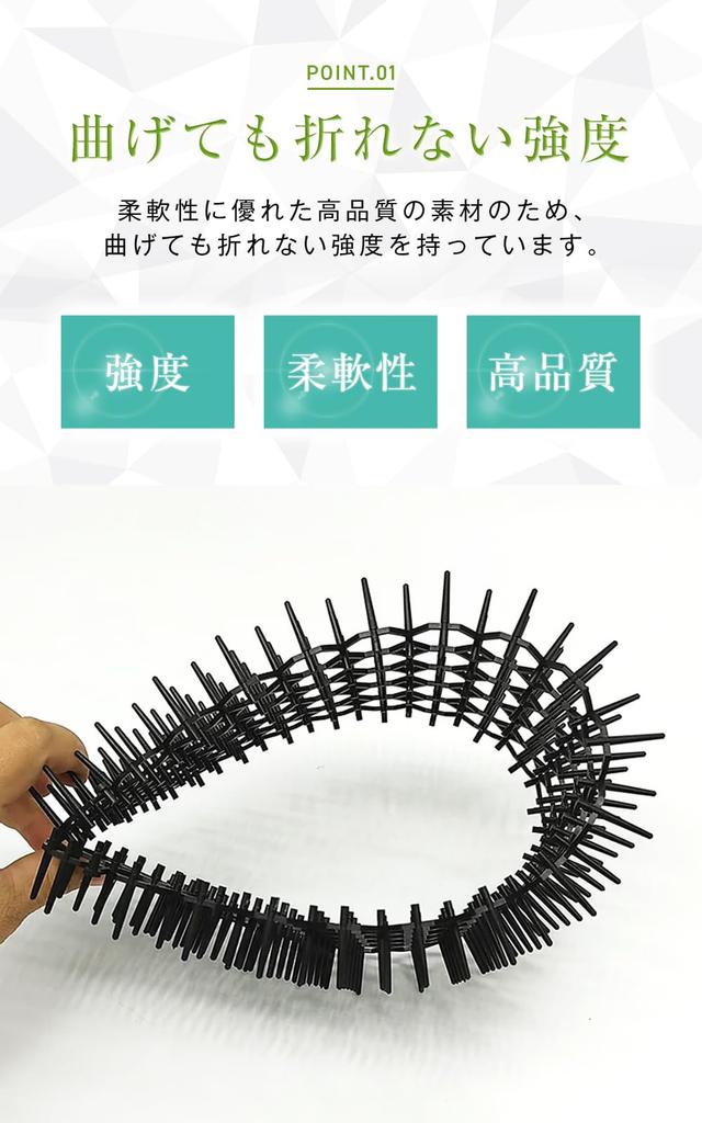 ISOTRONIC Cat Repellent 13 X 49cm X 12 Sheets Spiky Prevents Stray and Pests from Product 70022 Mat, (Total Area 0.75m²), Large, Sheet, Cats, Birds,