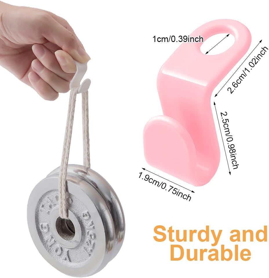 20PCS Wardrobe Hanger Hooks Organizer Connect Multifunction Cascading Plastic Bedroom Wardrobe Storage Space Saving Coat Hook