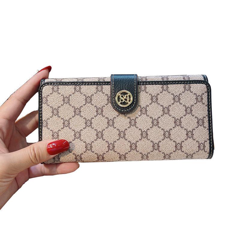 2025 Women's Genuine Leather Long Wallet: Multi-Card Slot, Large Capacity, Phone Holder.