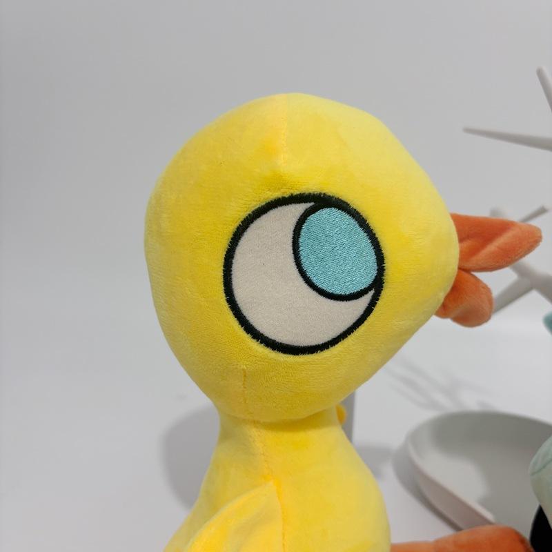Neues Niedliches und Süßes Blaues Tauben Gelbes Enten Plüschtier Taube Beruhigende Plüschpuppe Möbel Auto Ornament