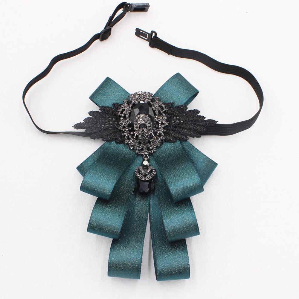 European American Style Men's Wedding Formal Wear Bow Tie with Shirt Lapel Flower Accessories - TS296