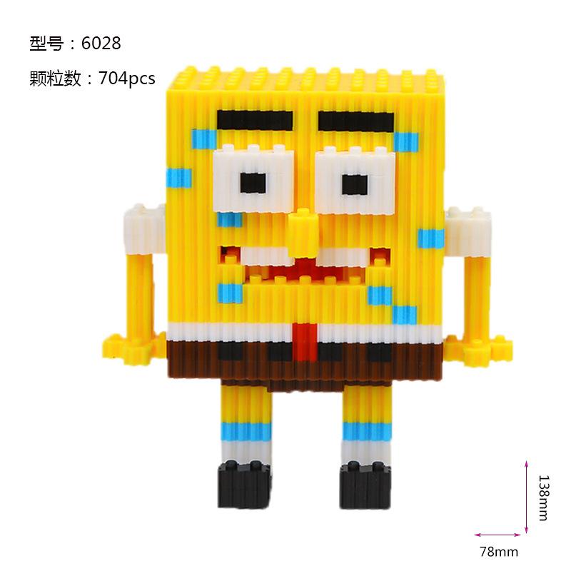 Educational Building Blocks Set for Kids Tiny Particles Compatible with LEGO Bricks Assembly Small Model Figurine Creative Gift