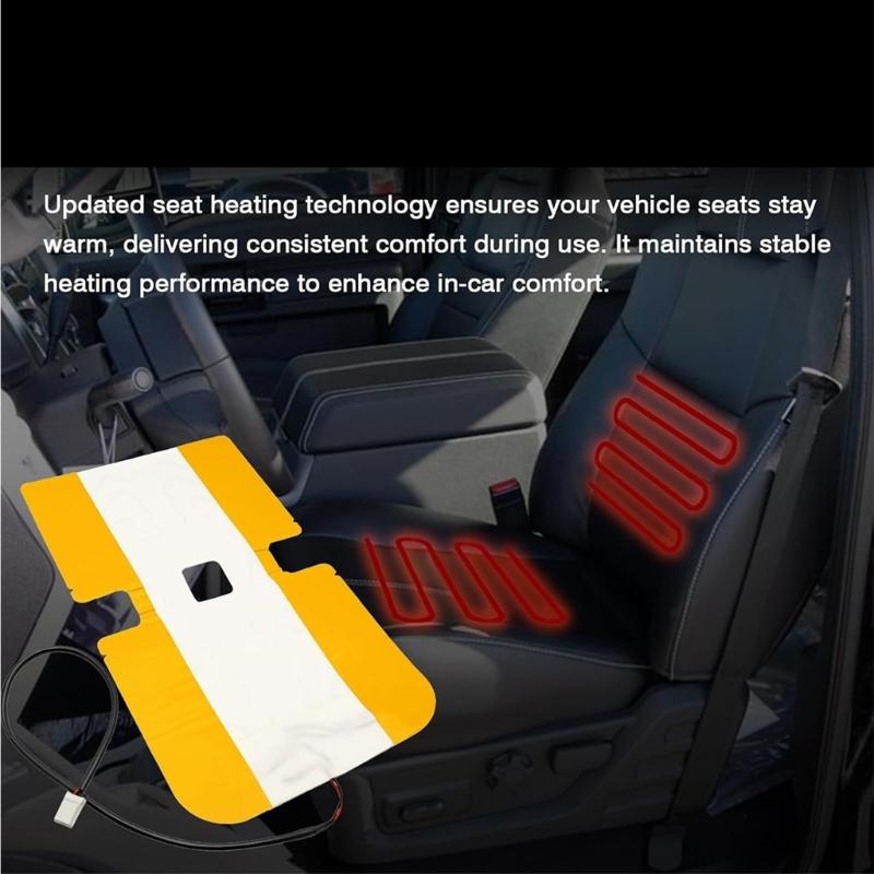 User Friendly Efficient Seat Cushion Warmer Component Part Built For F250 F350 Trucks From 2005 To 2010 6C3Z-14D696-A