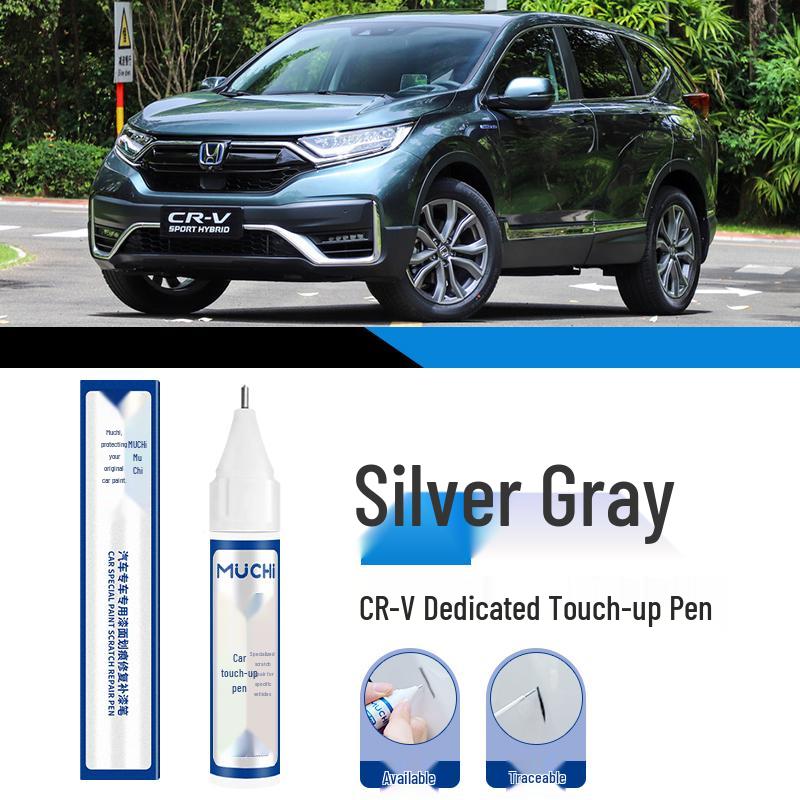 CRV Crystal White Pearl & Black Touch-Up Paint Pen for Car Scratches
