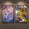 Plakat Saint Seiya Samoprzylepna Sztuka Wodoodporny Papierowy Naklejka Kawiarnia Bar Pokój w Domu Studenckim Dekoracja Ściany