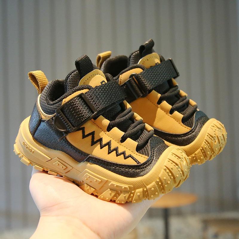 

Children s Sports Shoes - New Spring/Autumn Arrival, Hiking Shoes for Boys, Outdoor Running Shoes for Girls, Soft-Soled Casual Shoes for Toddlers 32 жовтий