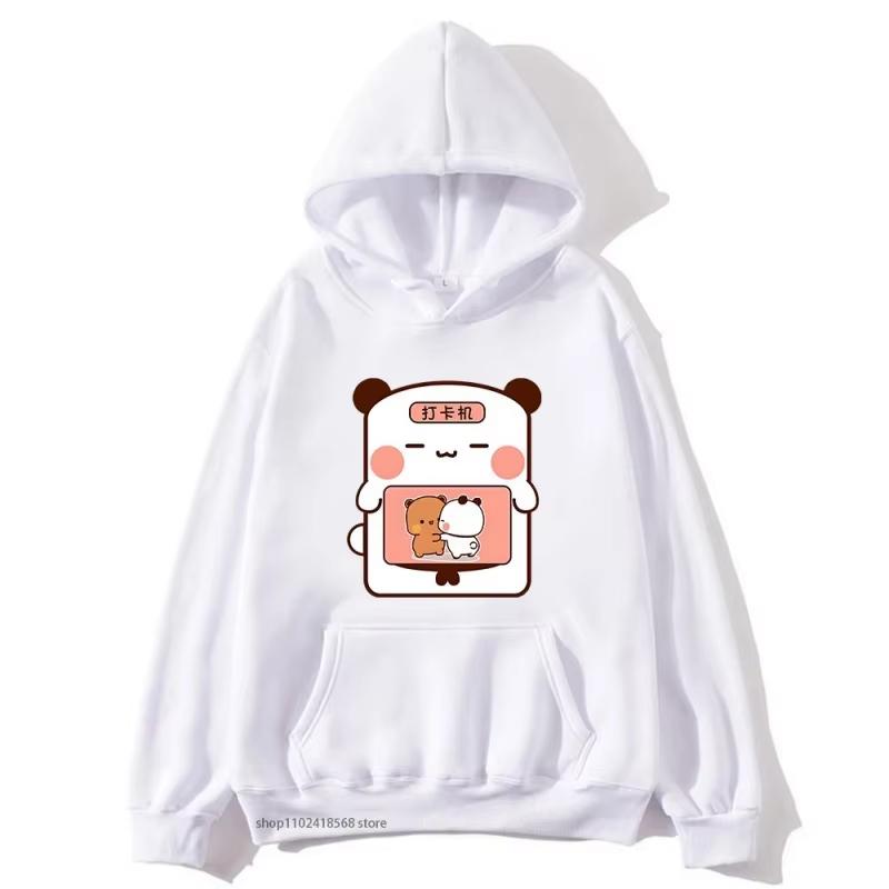 Bubu and Dudu Anime Hoodie Men Women Sweatshirt Print Unisex Streetwear Hip Hop Style Autumn Winter Fashion Tops Clothes Male