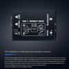 Compactly Passive DI Box with Input Attenuator Hum Eliminators for Connecting Instrument to Balanced 6.35mm Output