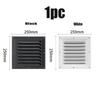 Metal Air Vent Grille Stainless Steel Louver Vents Net Cover Ventilation Cover  Window