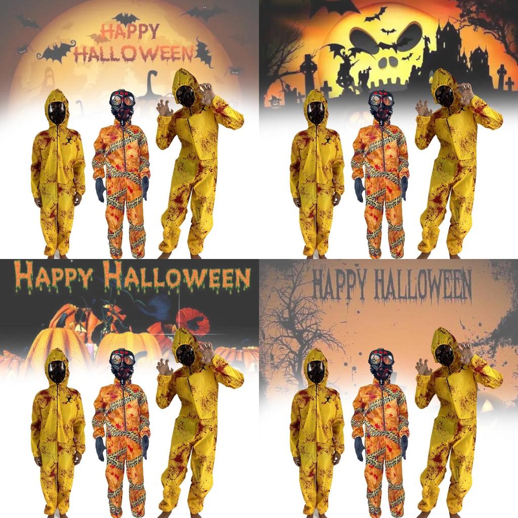 Costum Cosplay Adult și Copii, Ținută Elegantă Zombie Crisis Biohazard Pentru Petreceri