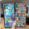 Case For Samsung Galaxy Note 20 Ultra 10 Plus A50 A70 A20 A30 A20 A20e A03 A04 A05 A10 Soft Phone Cover Pikachu Pokemon Cartoon