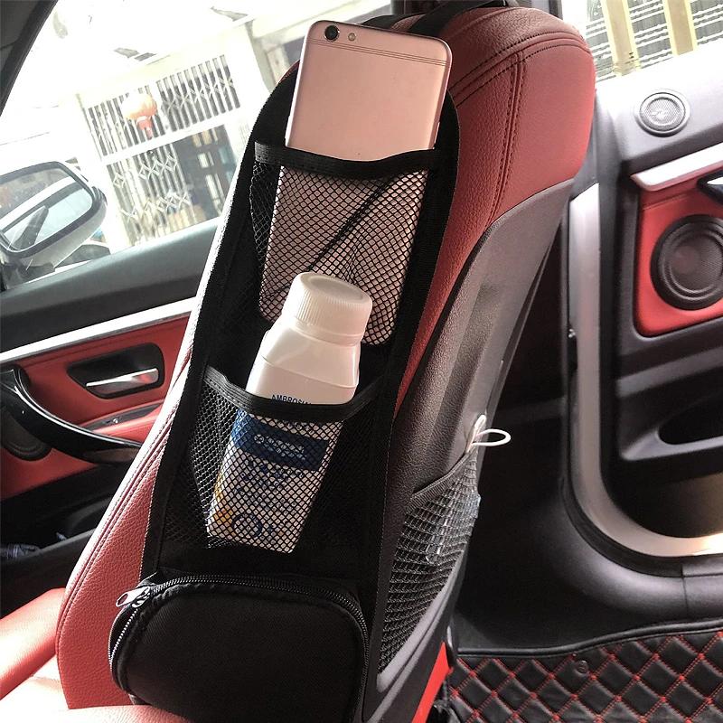 Car Rear Seat Storage Bag Car Seat Backrest Protector Car Side Hanging Bag Car Storage Supplies