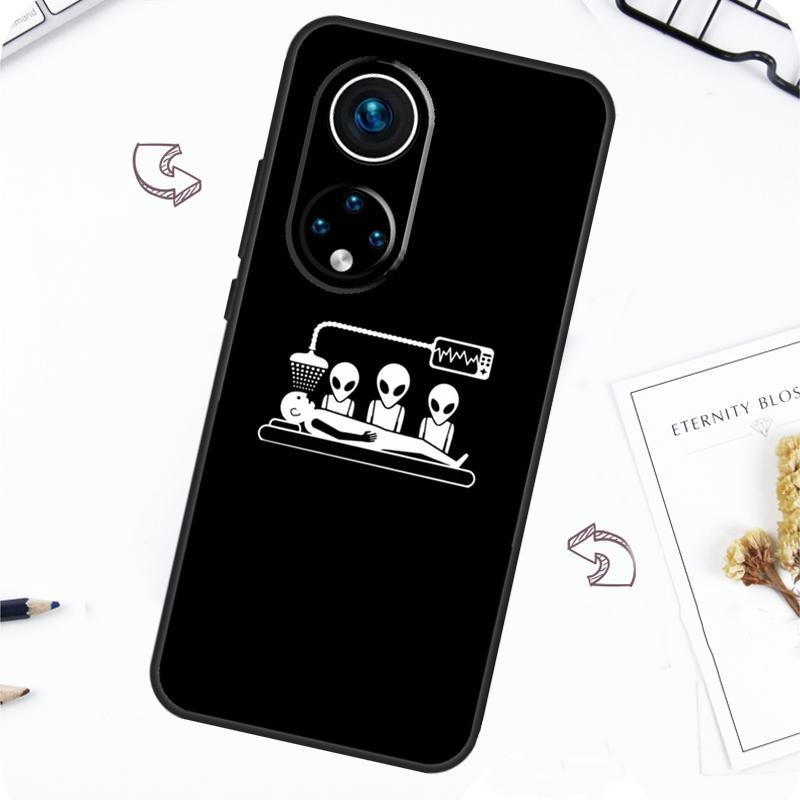 Aesthetic Alien Case For Honor Magic 7 5 6 Pro Honor 200 Pro X9b X9a X8b X8a X8 X9 X9c 50 70 90 Lite Cover