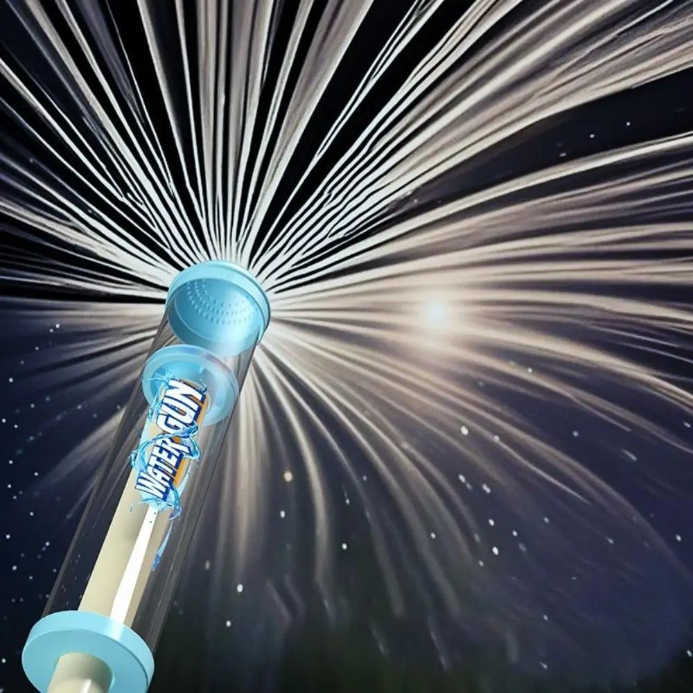 Fireworks Water Gun Children's Water Fights Games Kid Summer Cool Toy Interactive Pull-Out Water Spray Toys Beach Pool Game Prop
