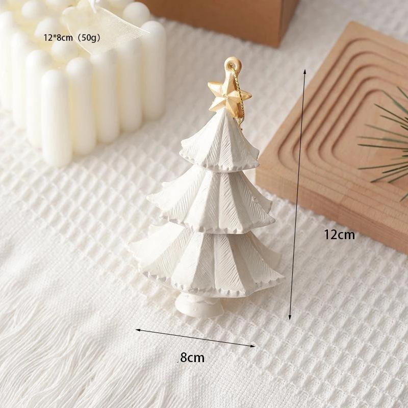 White Christmas Tree Decorations Wreath Snowflake Hanging Pendants Festival Winter Wonderland Ornaments Party Scene Props
