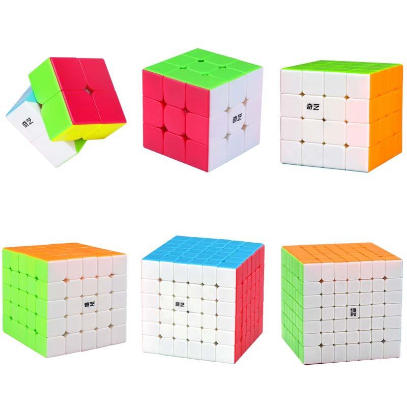 Qiyi Multi-Level Rubik's Cubes (3x3, 4x4, 5x5, 6x6, 7x7) - Cross-Border Hot Selling Children's Educational Toys.