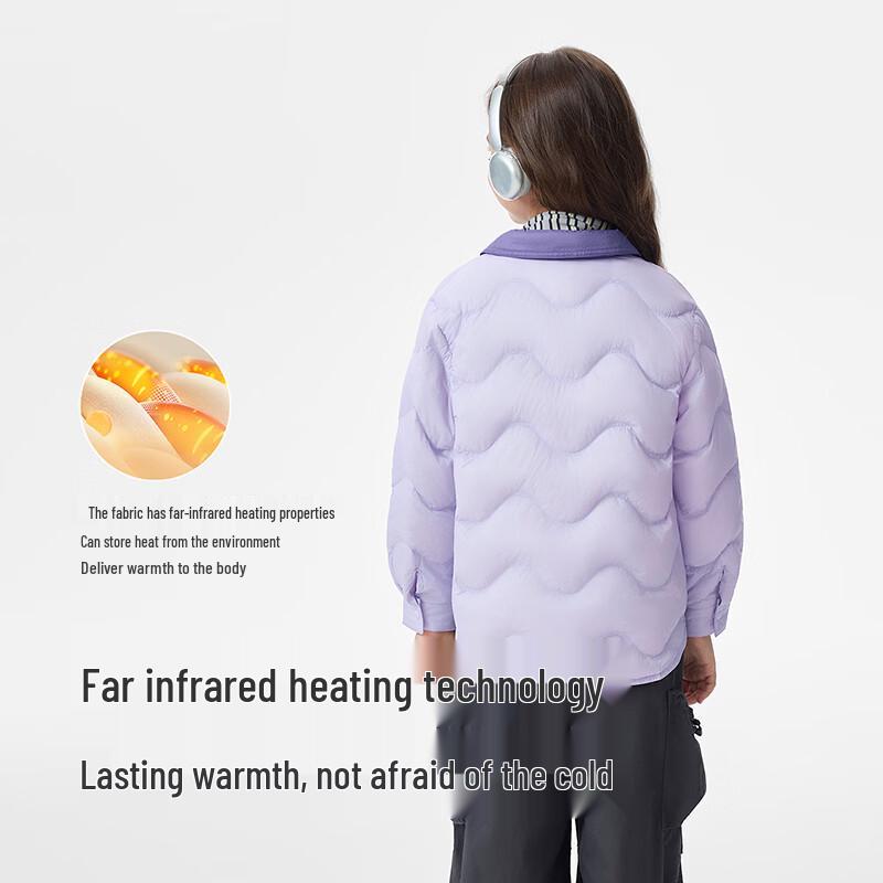 YEEHOO Girls' Winter White Duck Down Jacket