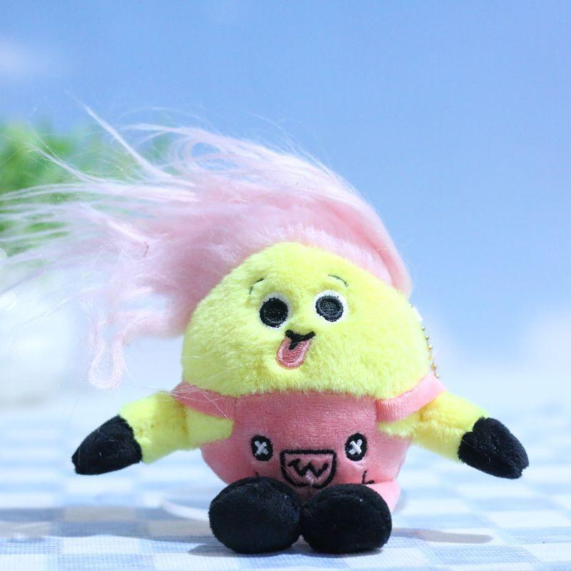 Charming Plush Toy Doll Keychain Soft And Cuddly For Backpacks And Bags
