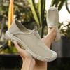 Fashion Slip On Casual Shoes for Men Comfortable Walking Shoes Mens Breathable Loafers Thin Bottom Mesh Lightweight Driving Moccasins