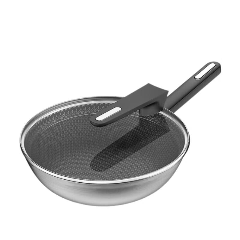 Joyoung 30cm Crystal Steel Non-stick Wok