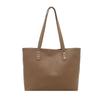 Summer New Fashion Simple Solid Color Versatile Casual Commuting Large Capacity Portable Shoulder Armpit Tote Bag