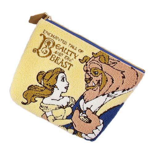 

Beauty and the Beast (Belle) Pouch Disney Merchandise Souvenir [Tokyo Disneyland Exclusive]