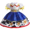 Toy Story 4 Woody Verkleedkostuum Kinderen Jessie BoPeep Cosplay Jurk Halloweenfeest Verkleedsets Podiumoptreden Outfit