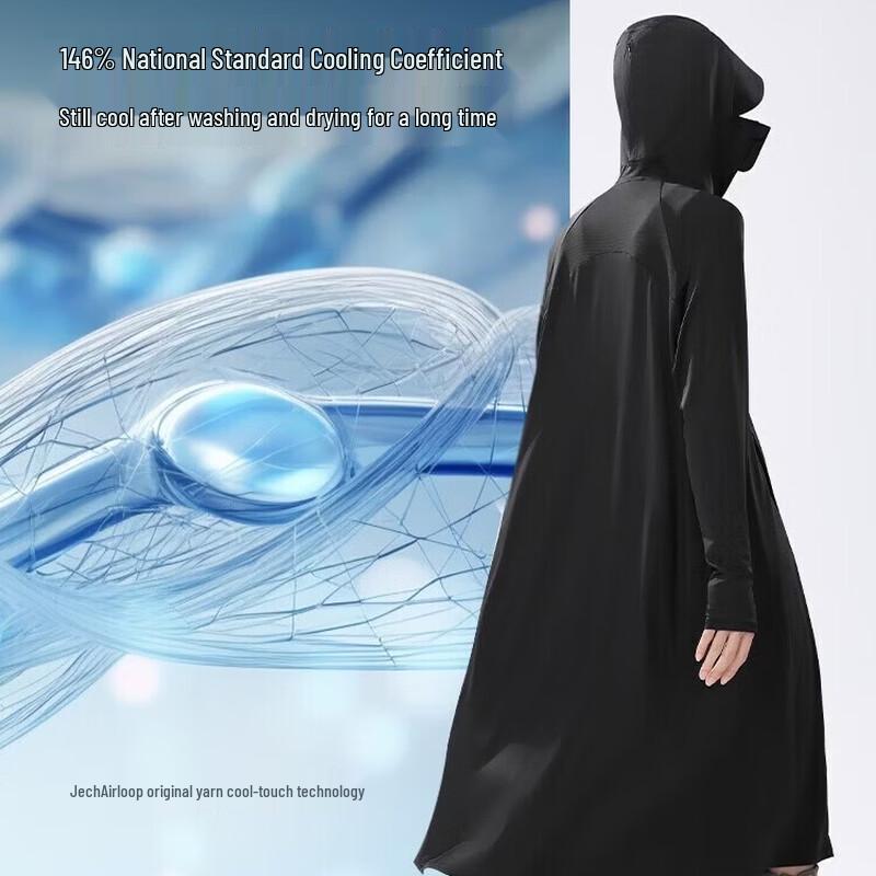 beneunder Women's Long Cooling Sun Protection Jacket AL90224