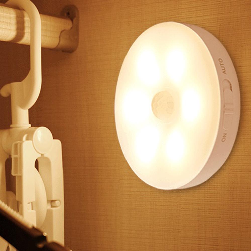 Charging Night Light Intelligent Sensor Light Wireless Usb Night Light Human Body Induction Cabinet