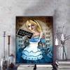Disney Diamond Painting Dark Themed Alice In Prison Photo Art Wall Decoration Fulldiamond Cross Stitch DIY Gift Home Decoration