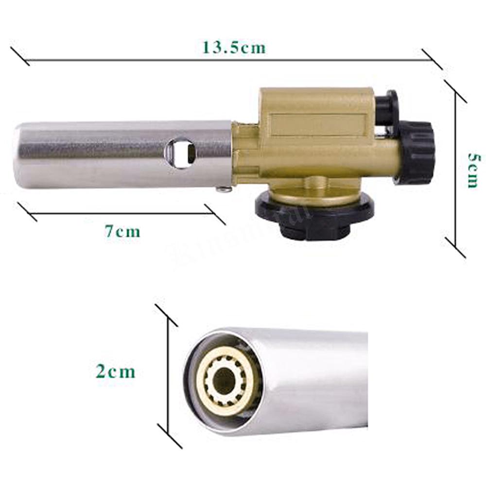 Copper Flame Gas Burners Gun Maker Torch Lighter for Outdoor Camping Picnic ❤ Copper Flame Gas Burners Gun Maker Torch Lighter for Outdoor Camping Picnic ❤