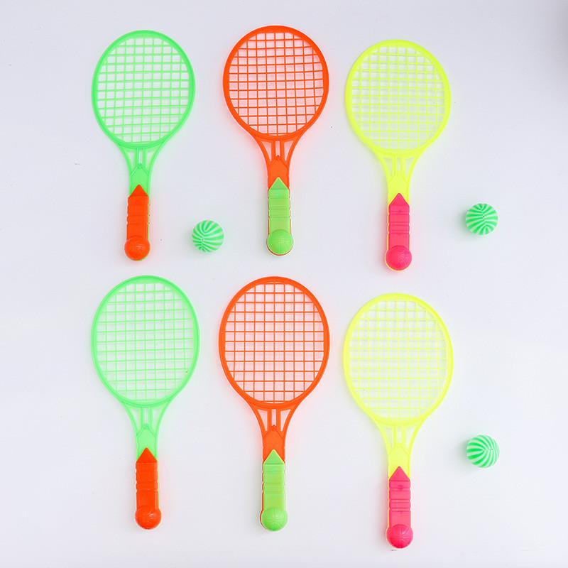 Racket Childrens Tennis Set Model Toy With Pp Material For Outdoor Recreation