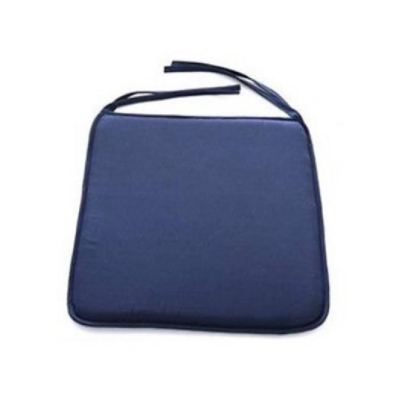 Stylish Foam Chair Cushion In Solid Color For Dining Room And Office Use Featuring Multiple Color Options Like Deep Red And Sky Blue