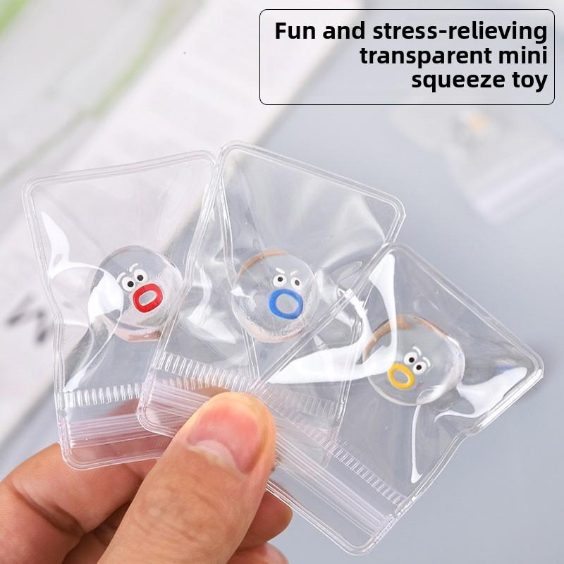 Transparent Decompression Toy With Embossed Texture For Stress Relief Kids Play