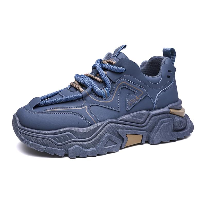 

Thick Soled 2025 New Autumn Trend Fashionable and High-end Feeling Youth Height Increasing Casual Sports Shoes 45 небесно-голубой