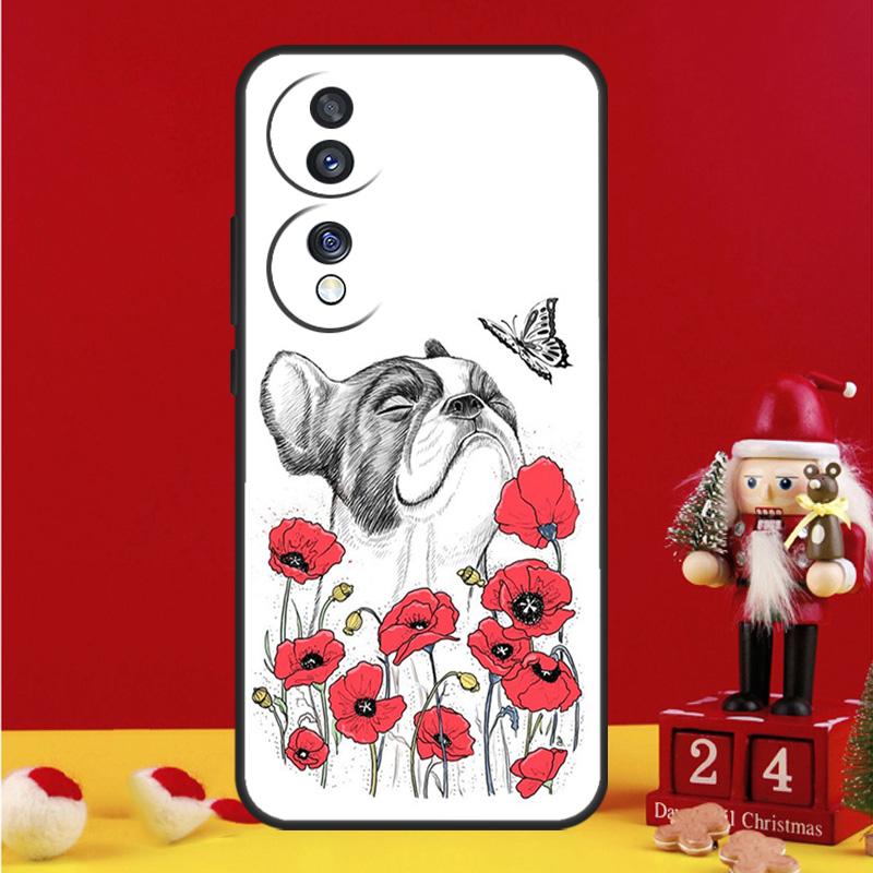 

Cute Pug Dog Case For Honor Magic 8 6 7 Lite Honor X9d X9c X9b X9a X8b X8c Win 50 70 90 200 400 Pro Cover Honor X8b