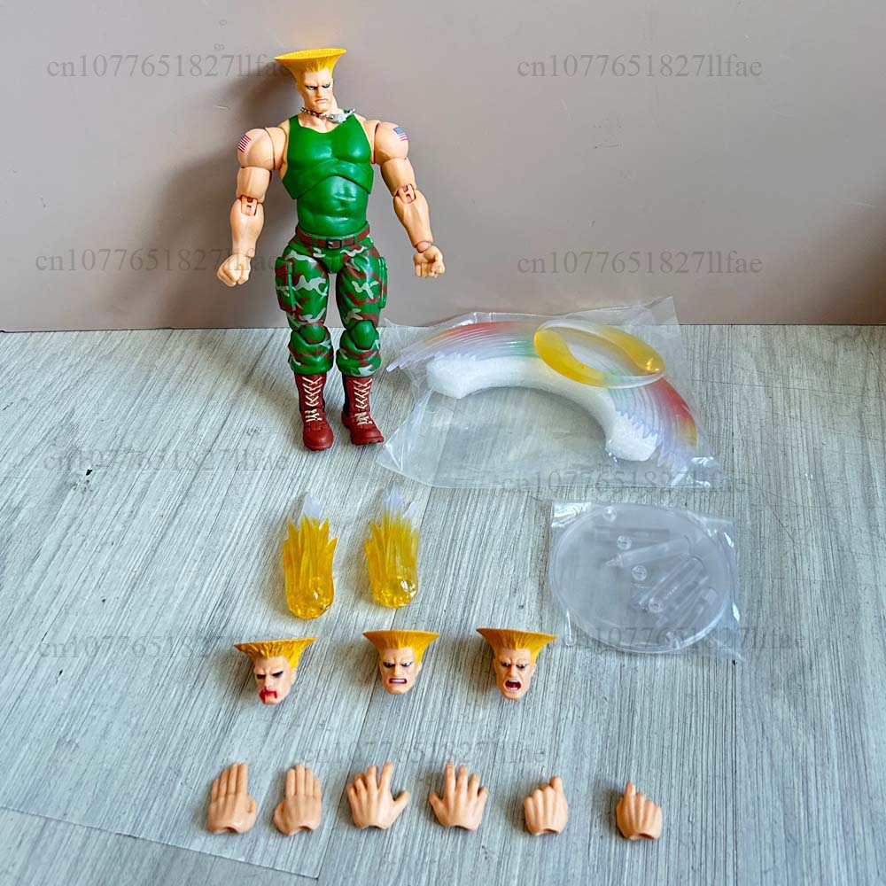 Ultra Street Fighter Ken Masters Storm Toys USFII: The Final Challengers Guile Ryu Ken Action Figure Model Toy Joint Movable