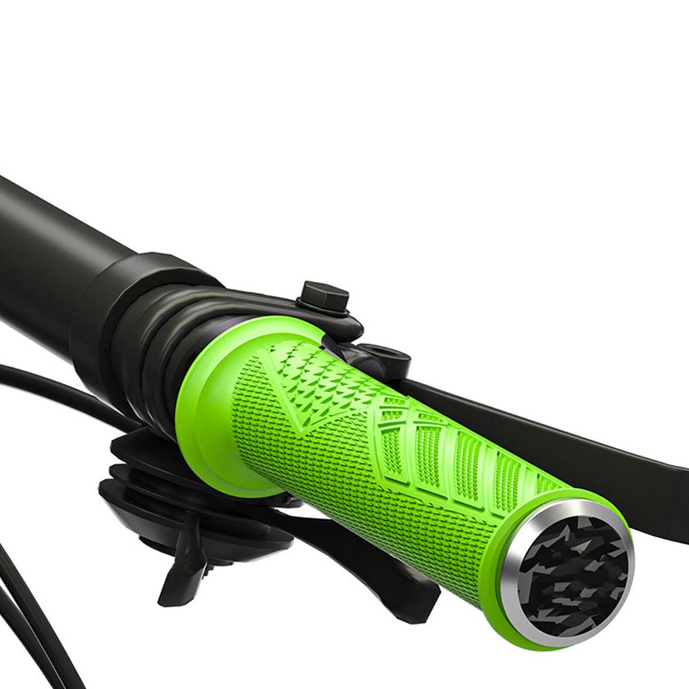 Shockproof Bike Handlebar Grips 22.2mm Bicycle Grips Non Slip Soft Handlebar Cover End for Mountain Bikes