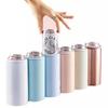 12oz Can Cooler Universal Stainless Steel Insulated Mug Lightweight Efficient Beverages Can Cooler for Home Outdoor