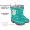 Cool Kids Fish Wellington Boots [15593] s.28-29