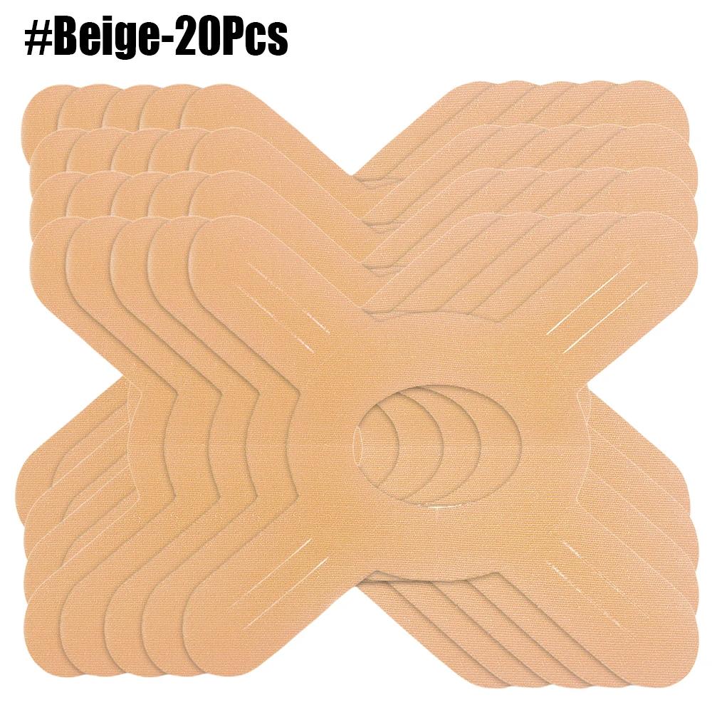 1/5/10/15/20Pcs Pre-Cut Kinesiology Tape For Knee Waterproof Athletic Sports Tape Long-Lasting Joints Muscle Support