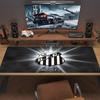 Santos FC Logo Color Mouse Pad Large Gaming Table Cushion Non-slip Laptop Tablet Big Mousepad XXL Mat Mini PC Playmat With Lock Edge