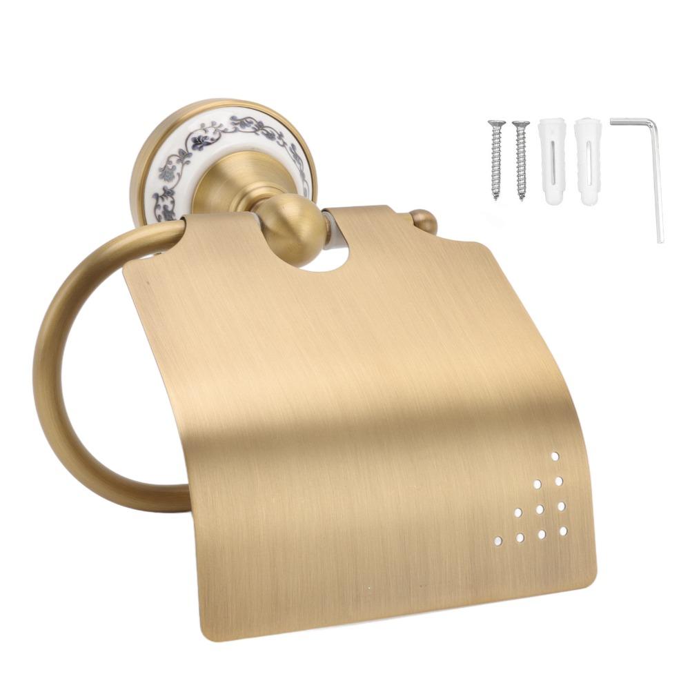 Wall Mounted Toilet Paper Holder Tissue Holder Bathroom Restroom Toilet