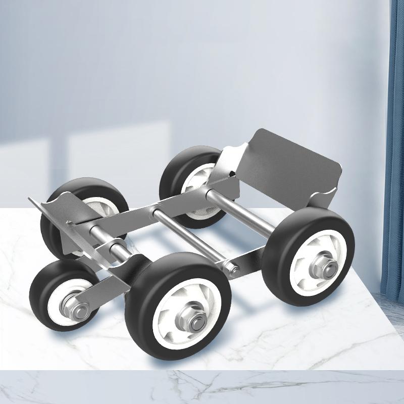 Carrello Portautoveicoli da 1500 kg con Ruote Girevoli Robuste Pattini per Veicoli Ruota per Carrello Riparazione Auto Scivolo Veicolo Carrello per Spostamento Veicoli