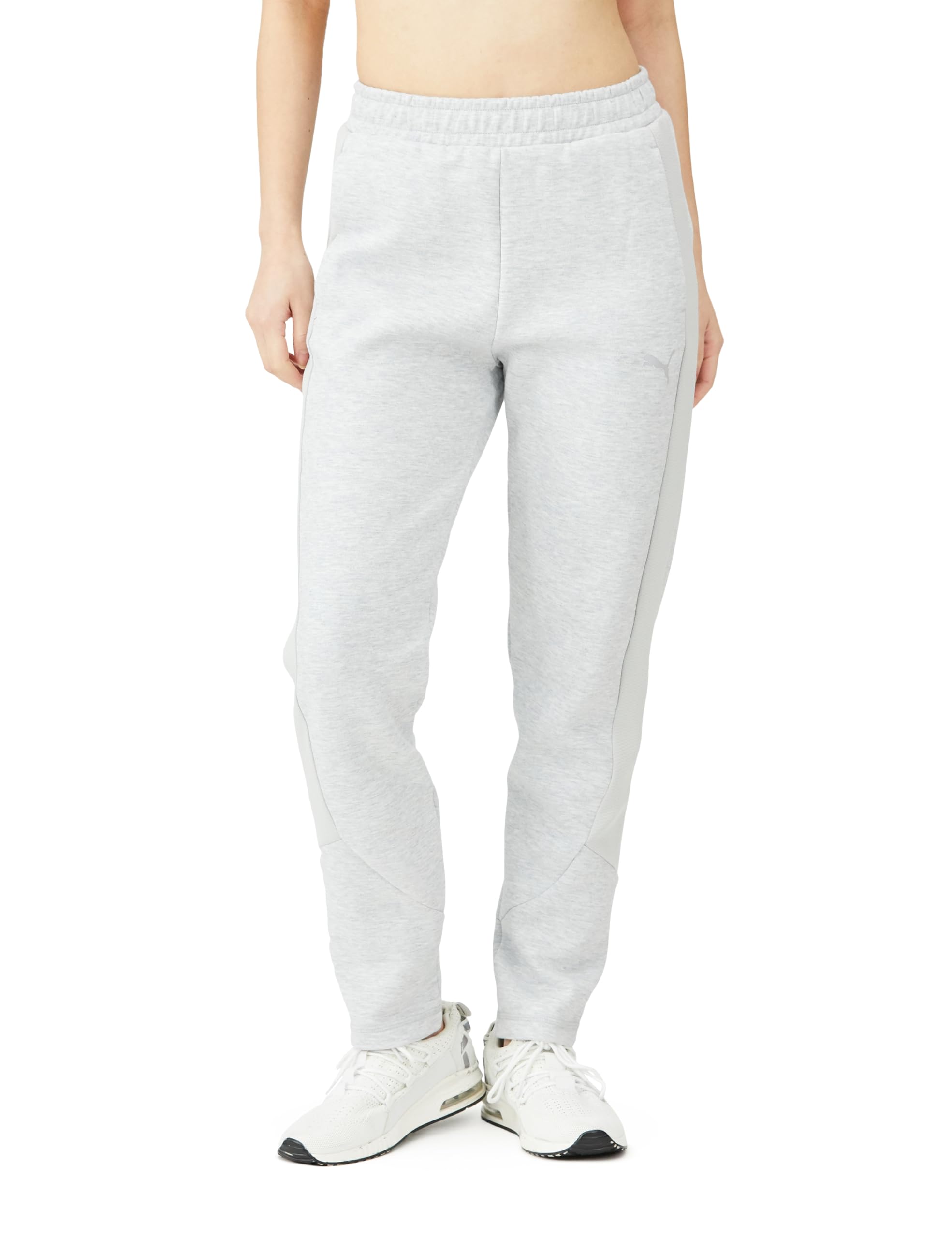 

Long Pants Loose Jersey EVOSTRIPE High Waist Pants 681208 24 Color Light Gray Heather [PUMA] Women s Spring/Summer (04)