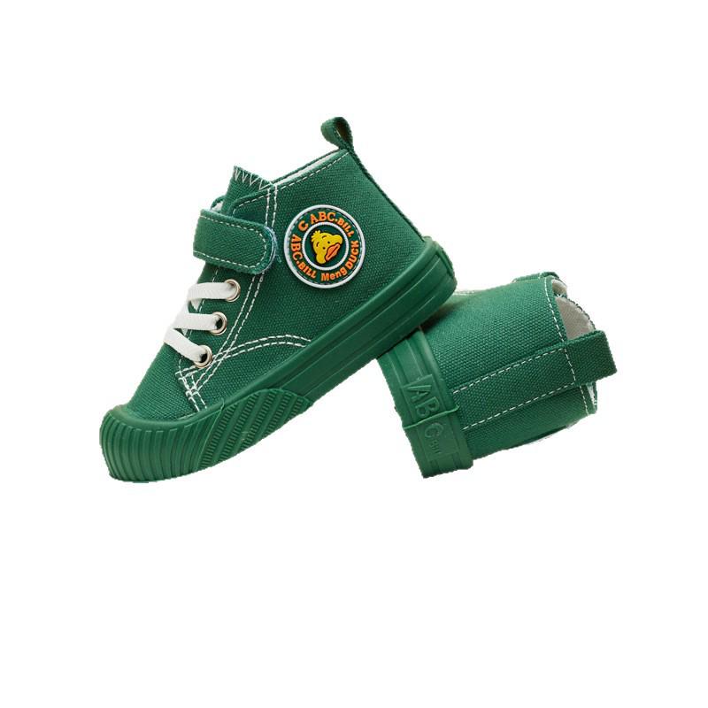 High-Top Canvas-Schuhe für Kinder Frühjahr/Herbst 2026 - Weichsohlige Kleinkind-Sneaker für Jungen & Mädchen
